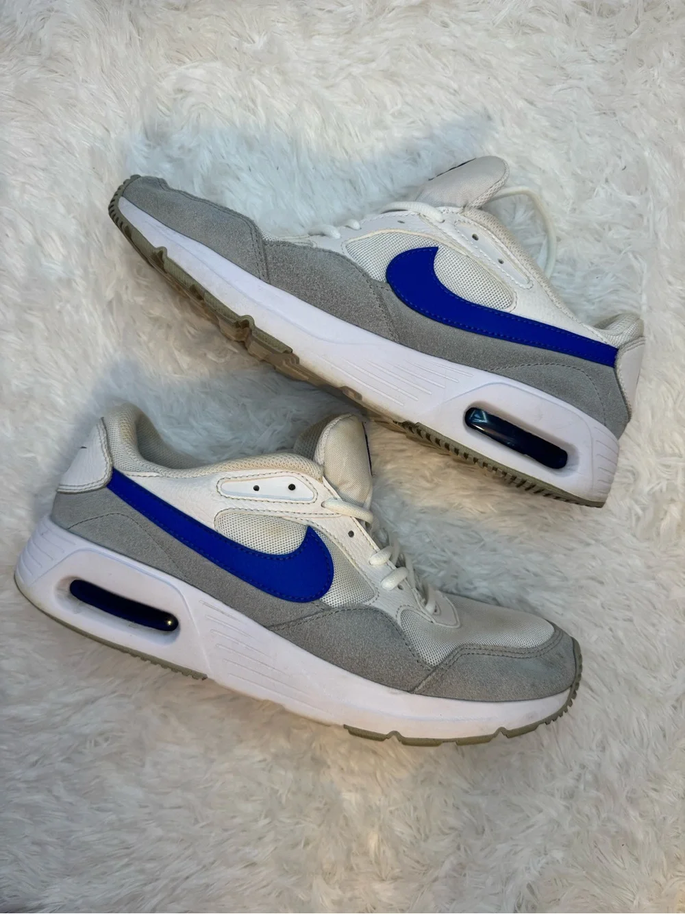 Nike Air Max SC White Game Royal Blue Mens sneakers US 8.5 athletic
